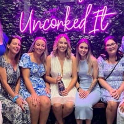 a group of people posing for a photo