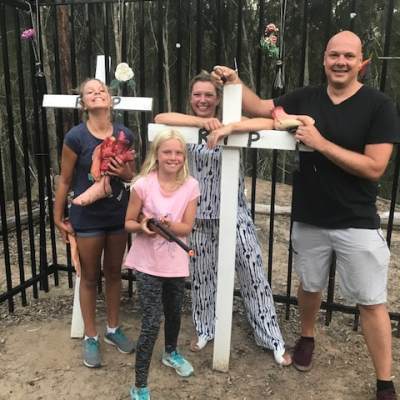 a group of people posing for a picture